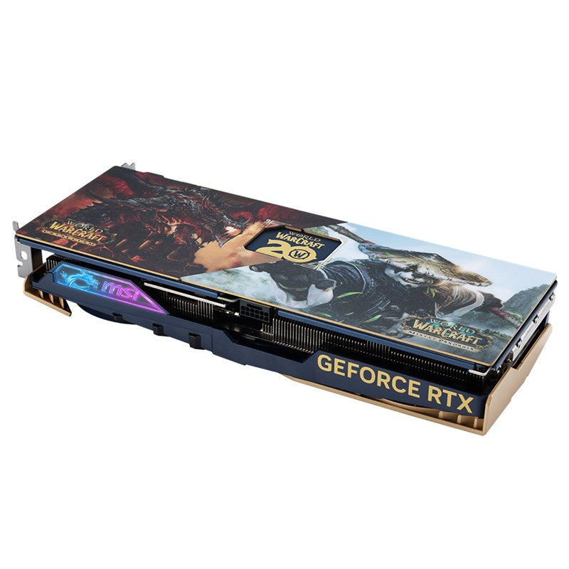 MSI GeForce RTX 4070 SUPER 12GB GAMING SLIM World of Warcraft EDITION GDDR6X Gaming Graphics Card