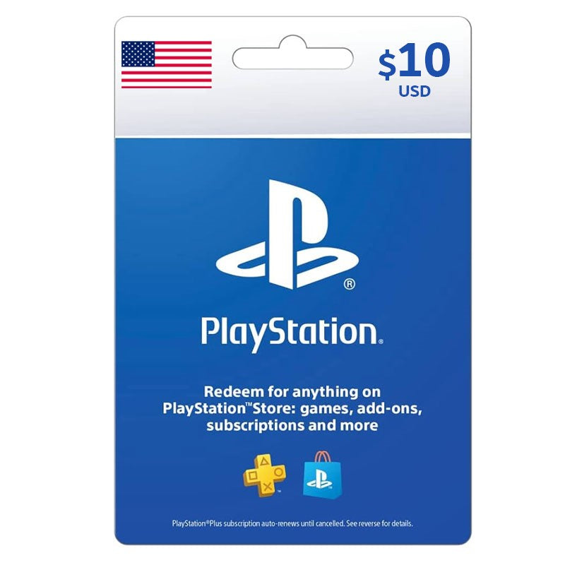 Sony Playstation Network Card 10$ - US