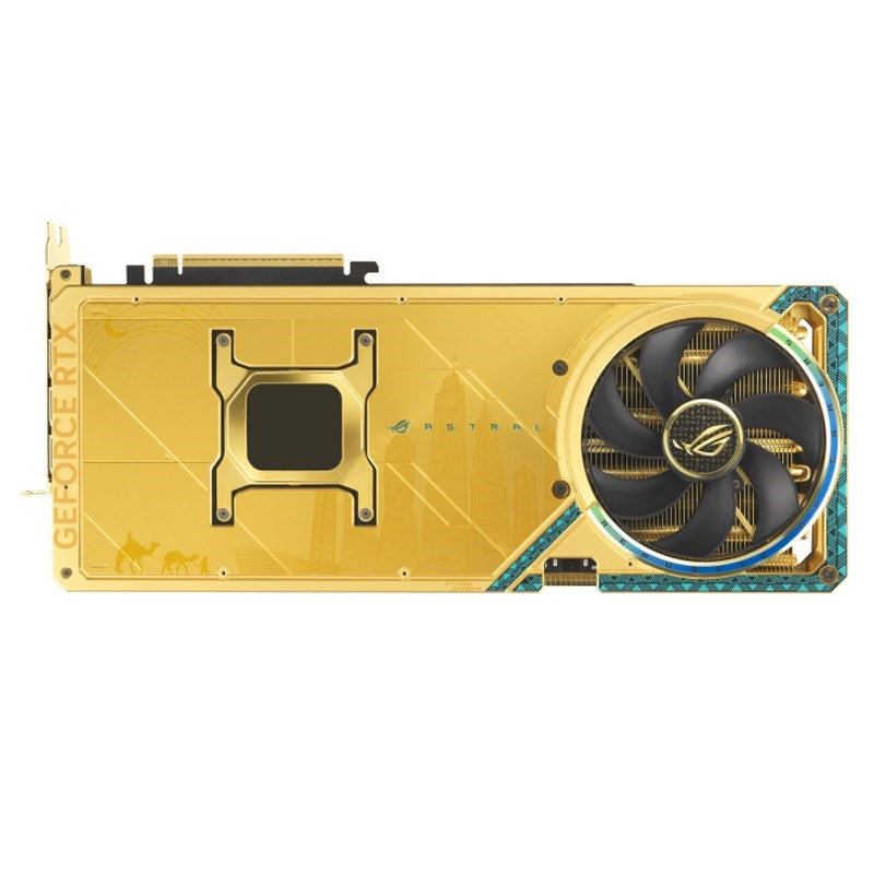 Asus ROG Astral GeForce RTX 5090 Dhahab Edition 32GB OC GDDR7 Gaming Graphics Card