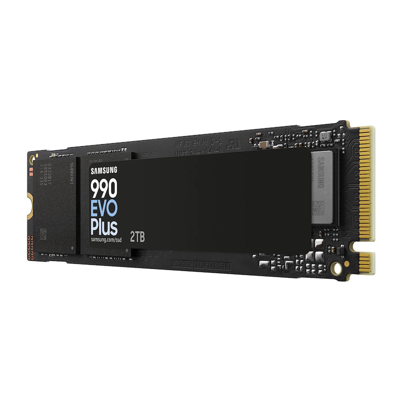 Samsung 990 EVO Plus 2 TB PCIe Gen 4x4, Gen 5x2 M.2 2280 NVMe Internal SSD