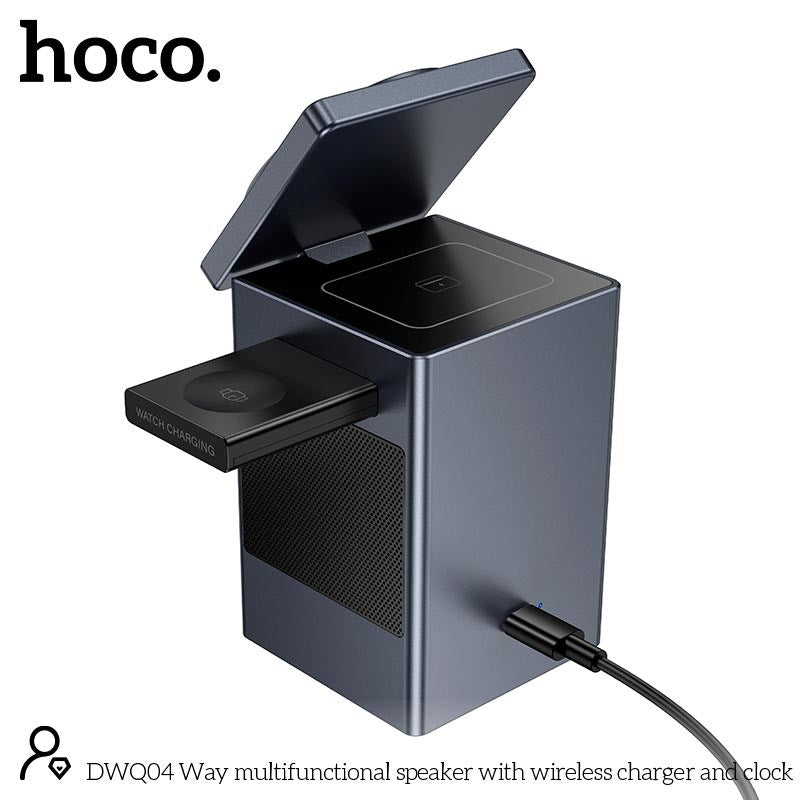 Buy Hoco Wireless Charger, Clock and Speaker in Kuwait | Blink