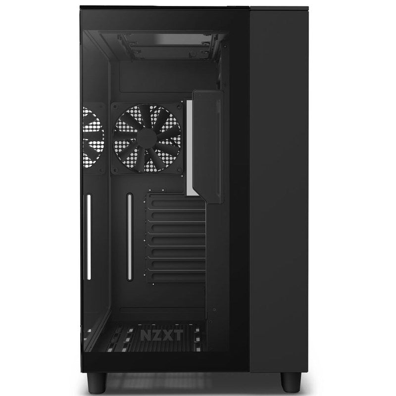 NZXT H9 Elite Premium Dual-Chamber ATX Mid-Tower Airflow Case - Black (3 Fans Included)