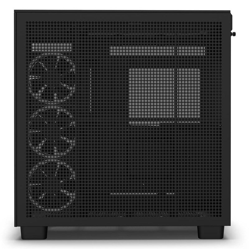 NZXT H9 Elite Premium Dual-Chamber ATX Mid-Tower Airflow Case - Black (3 Fans Included)