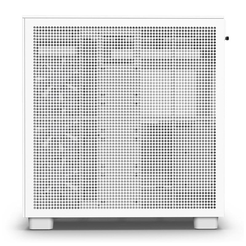 NZXT H9 Elite Premium Dual-Chamber ATX Mid-Tower Airflow Case - White (3 Fans Included)