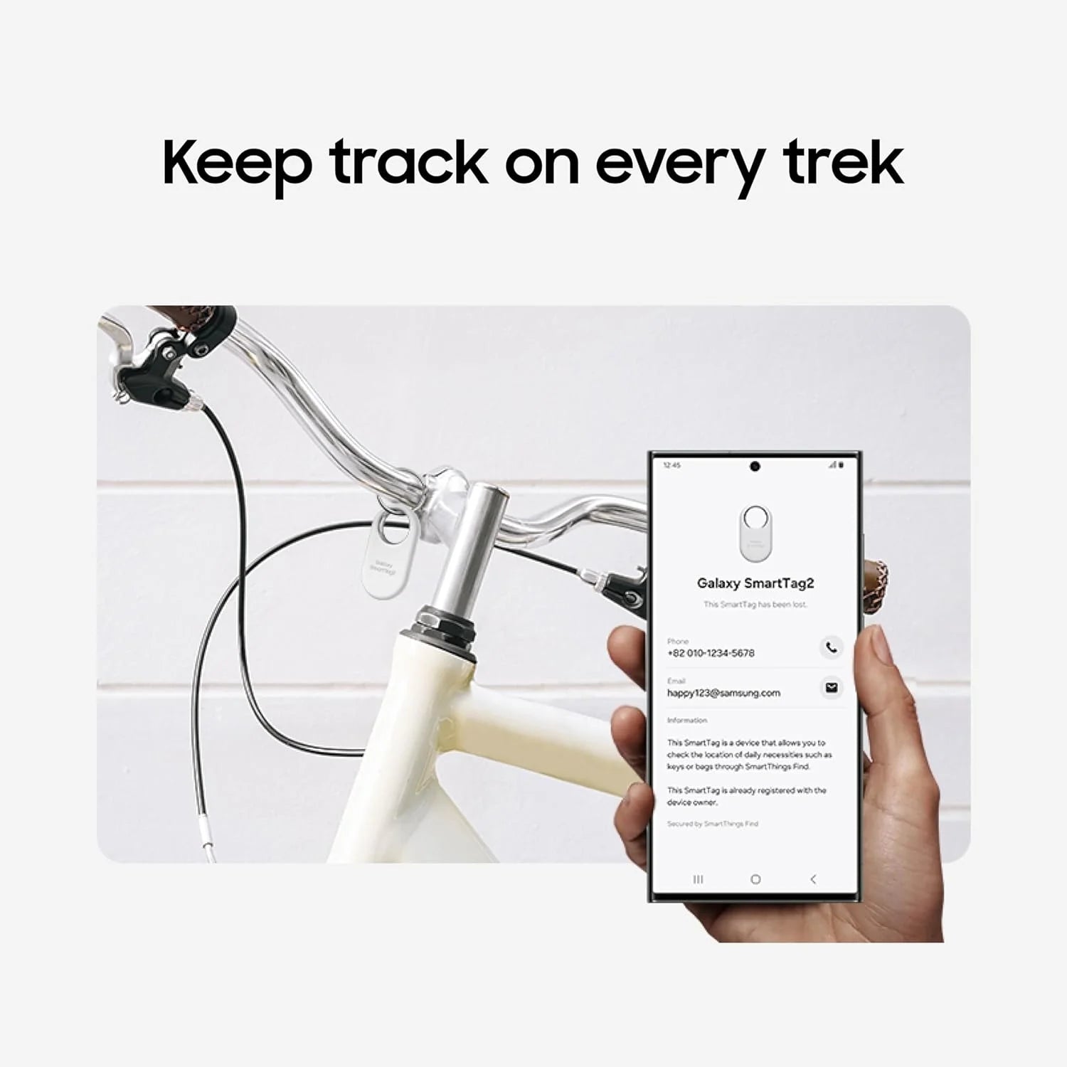 Samsung Galaxy SmartTag2, 4 Pack - Black and White
