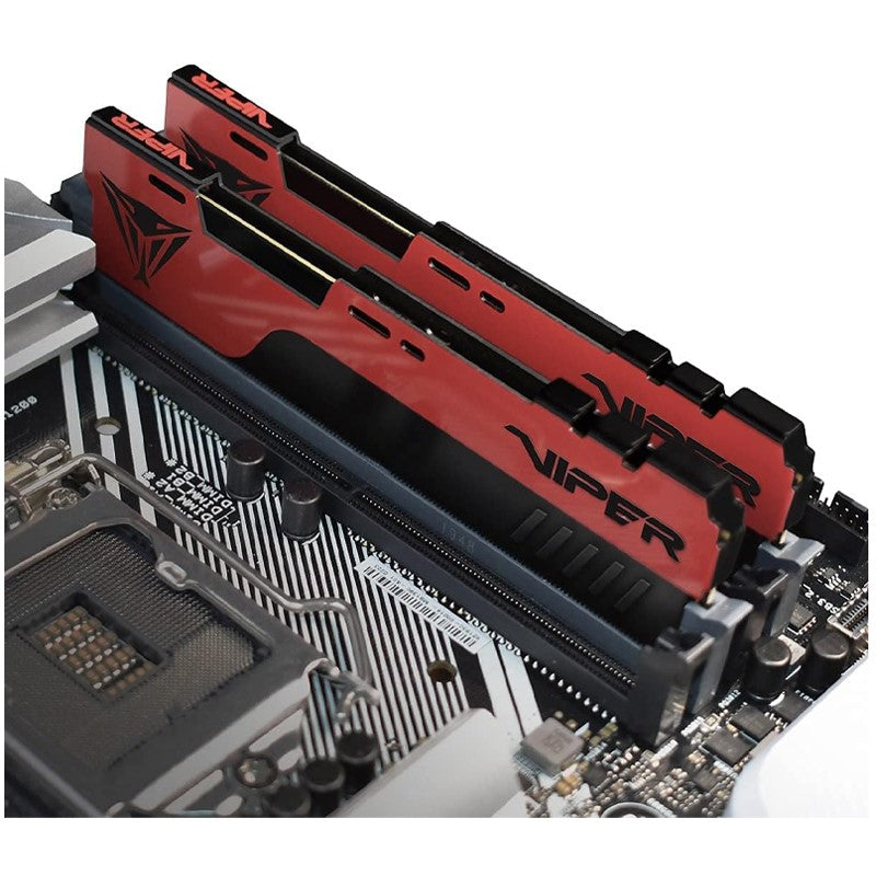 Patriot Viper Elite II 16GB DDR4 2666 MHz RAM Memory - Black/Red
