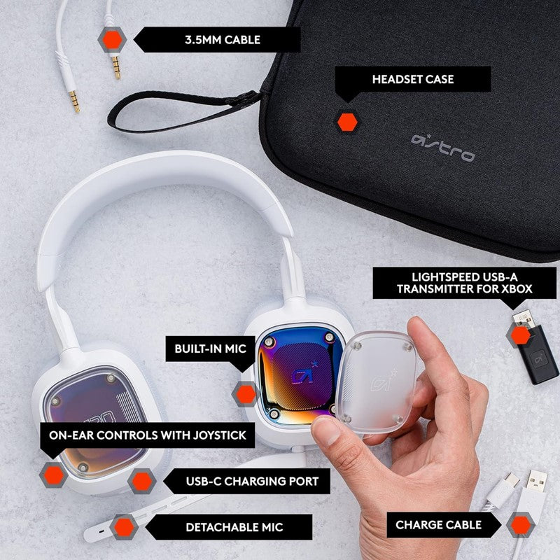 Astro A30 Wireless Gaming Headset - White