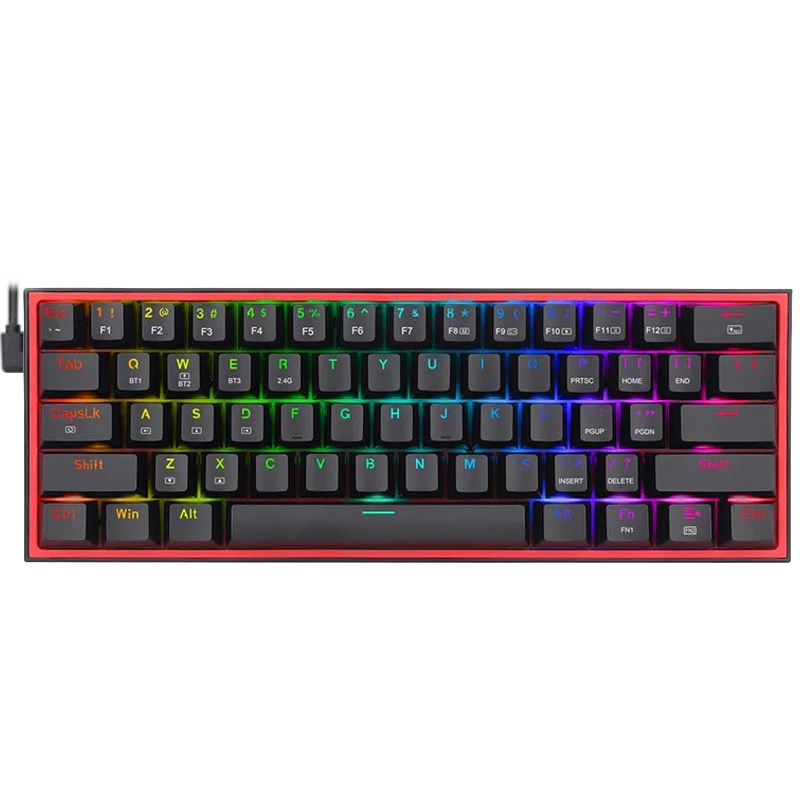 Redragon K616-RGB, Fizz Pro BT, Wired Mechanical Gaming Keyboard - Black