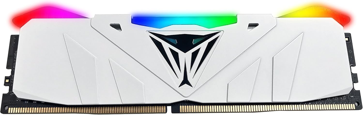 Patriot Viper RGB 16GB (2 x 8GB) DDR4 3200 MHz RAM Memory Kit - White