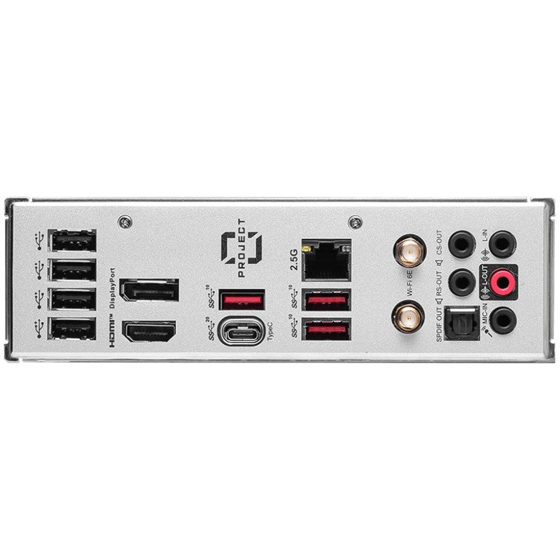 MSI B760M PROJECT ZERO DDR5 mATX Gaming Motherboard