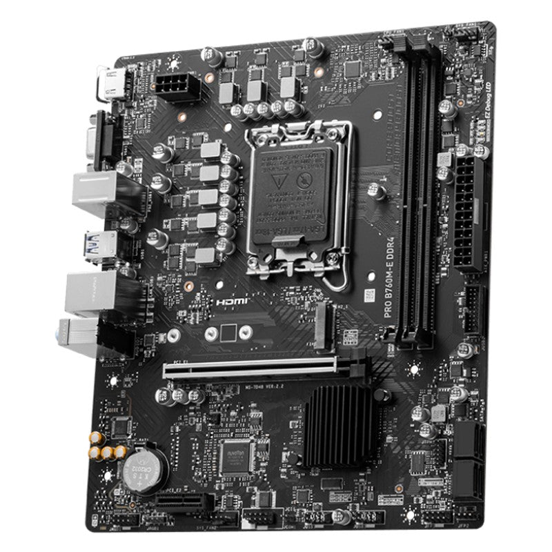 MSI PRO B760M-E DDR4 mATX Gaming Motherboard