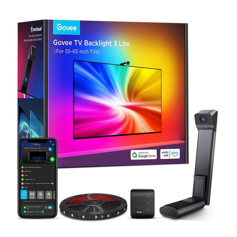 Govee Envisual TV Backlight 3 Lite (55-65 inch) with Camera - H6099
