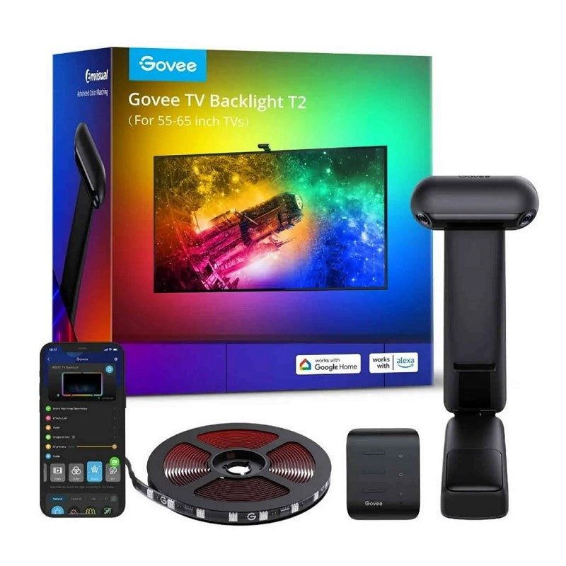 Govee Envisual TV Backlight T2 with Dual Cameras (55-65