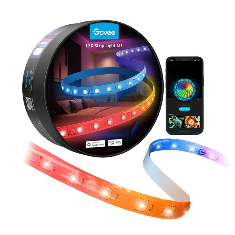 Govee M1 RGBICW LED Strip Lights 5M support Matter cuttable and extensive - H61E1