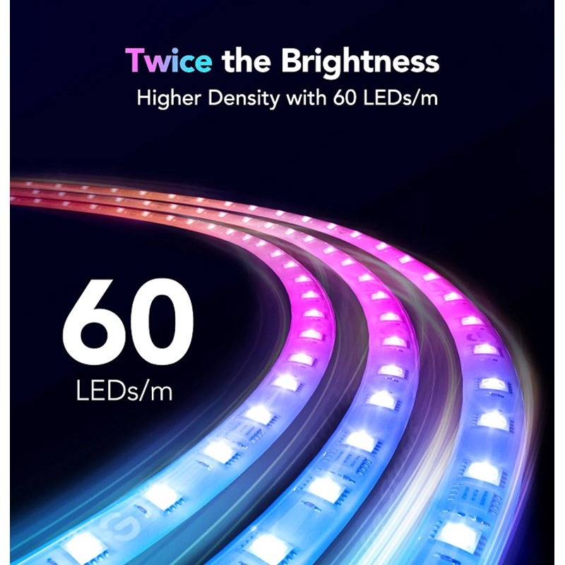 Govee M1 RGBICW LED Strip Lights 5M support Matter cuttable and extensive - H61E1