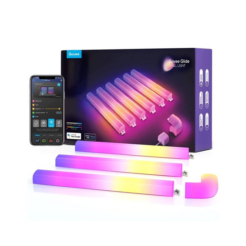 GOVEE Glide RGBIC Wall Light (6+1) (Wi-Fi + Bluetooth) - H6062