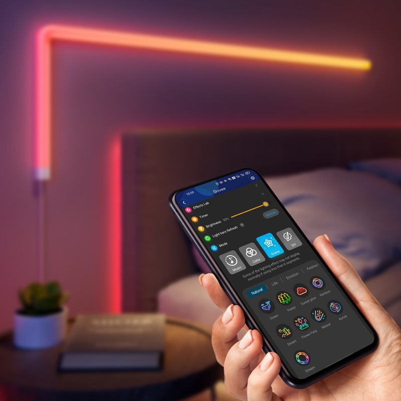 GOVEE Glide RGBIC Wall Light (6+1) (Wi-Fi + Bluetooth) - H6062