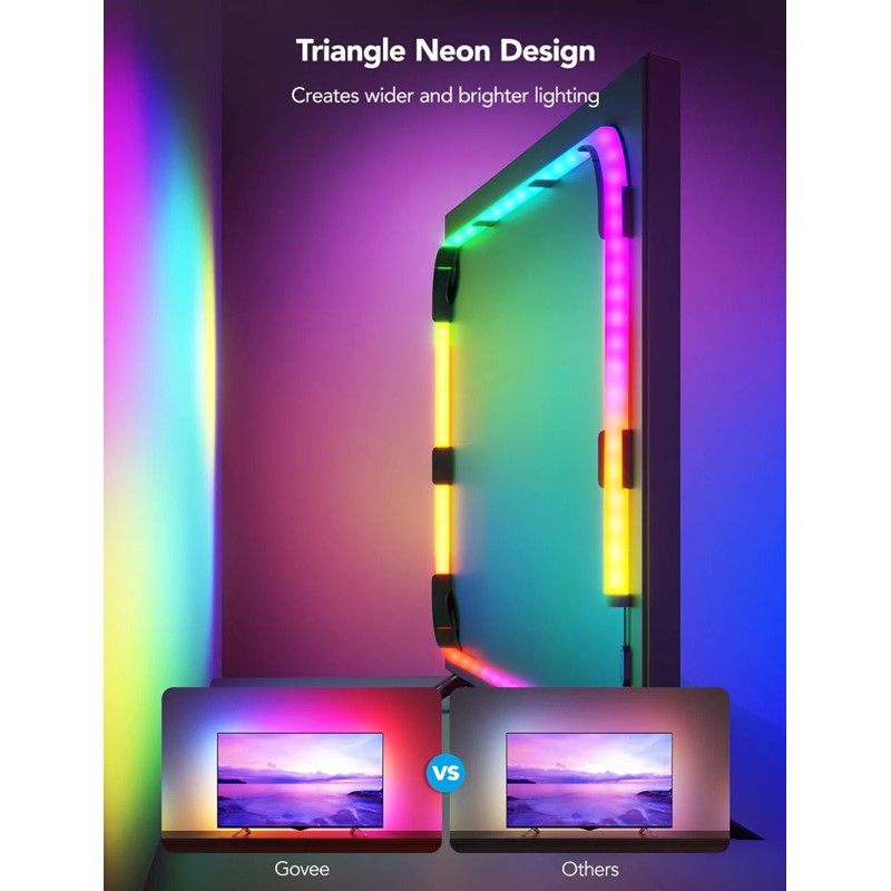 GOVEE RGBIC Neon TV Backlight, Suitable For 45