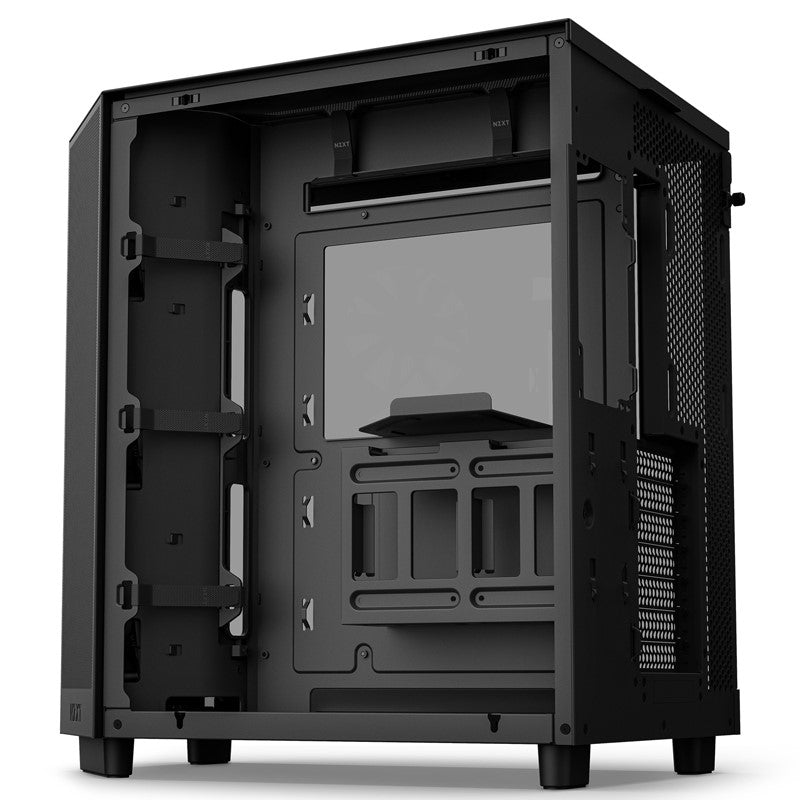 NZXT H6 Flow RGB Compact Dual-chamber ATX Mid Tower Gaming Case with RGB Fans