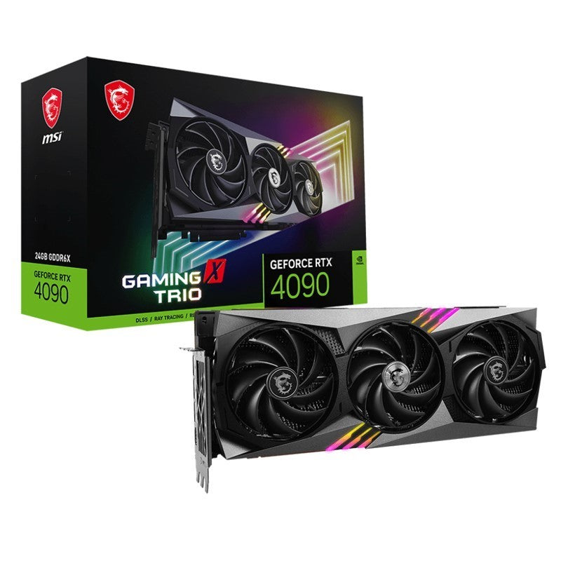 MSI GeForce RTX 4090 GAMING X TRIO 24GB GDDR6X Gaming Graphics Card