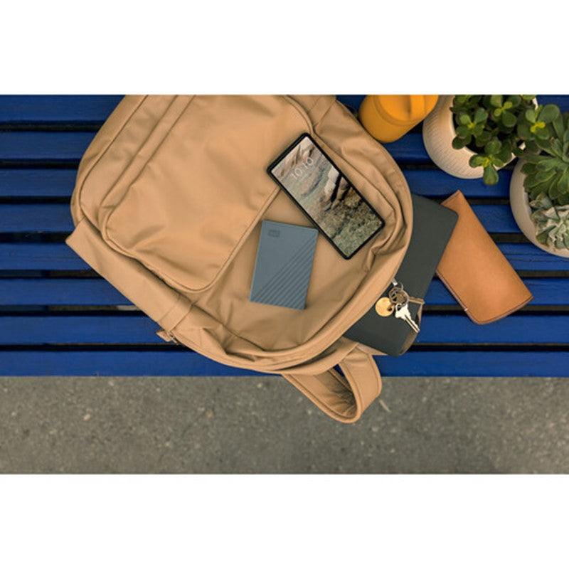 WD 5TB My Passport USB 3.2 Gen 1 Portable Hard Drive ,Works with USB-C™