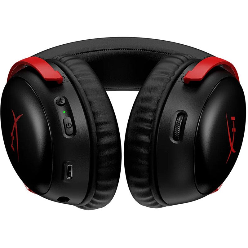 HyperX Cloud III Wireless DTS Headphone:X Spatial Audio Gaming Headset - Black/Red