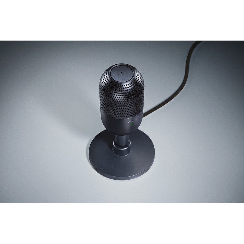 Razer Seiren V3 Mini Ultra-Compact USB Gaming & Streaming Microphone with Tap-to-Mute