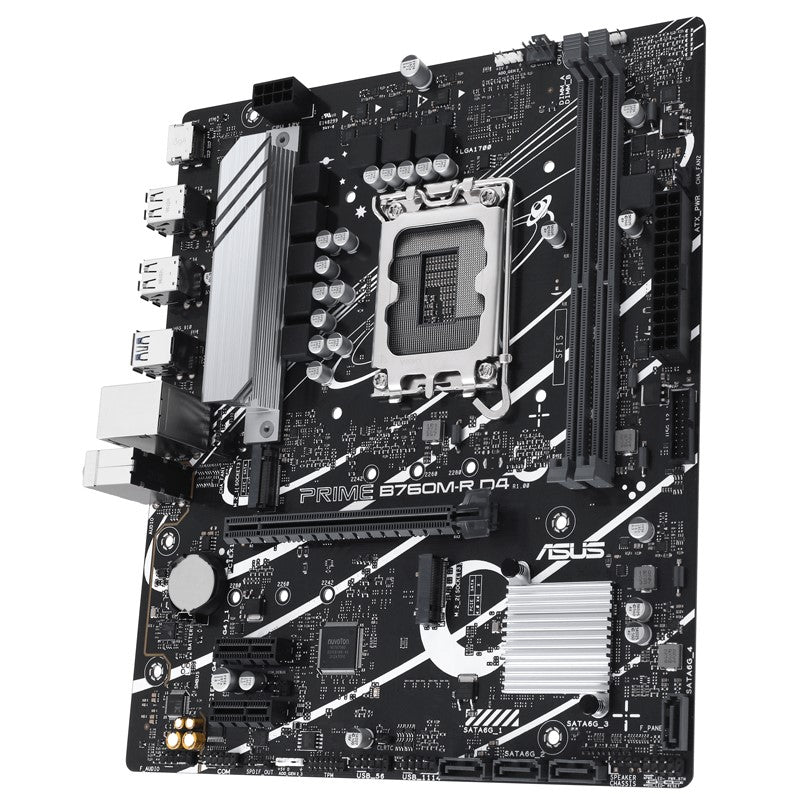 Asus PRIME B760M-R DDR4 micro-ATX Gaming Motherboard