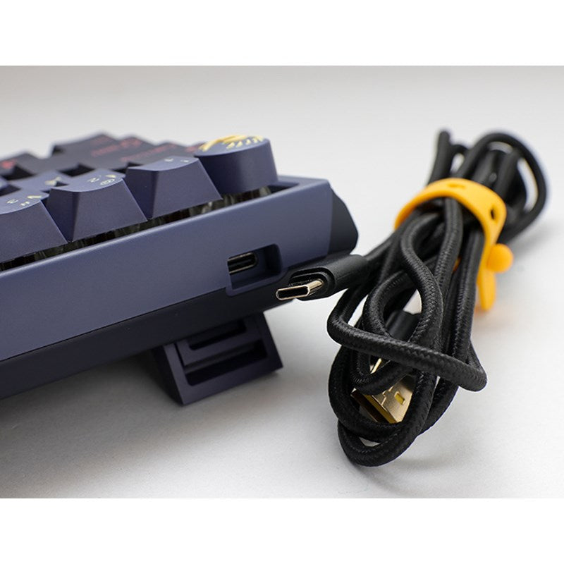Ducky One 3 Mini Hot-Swap Wired RGB Mechanical Gaming Keyboard Red Switch (Arabic Layout) - Cosmic Blue