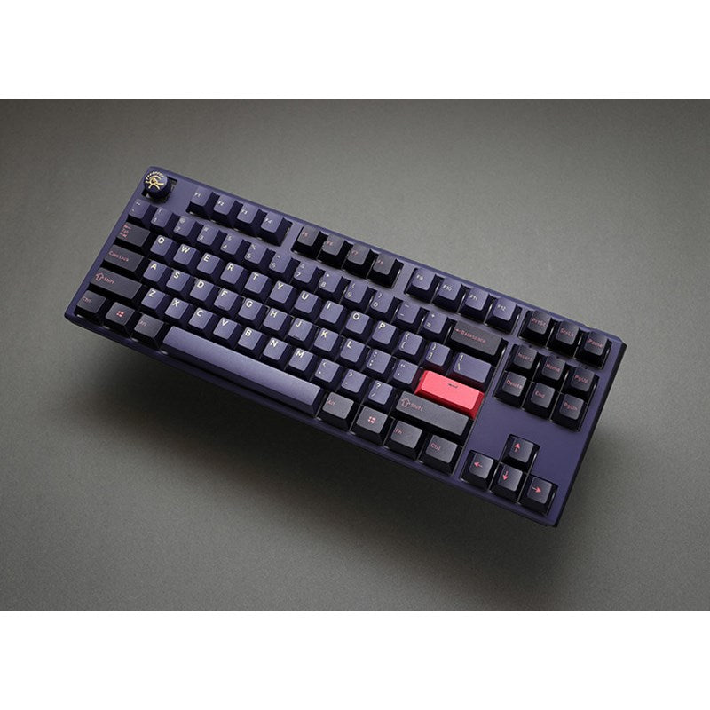 Ducky One 3 TKL Hot-Swap Wired RGB  Mechanical Gaming Keyboard Blue Switch (Arabic Layout) - Cosmic Blue