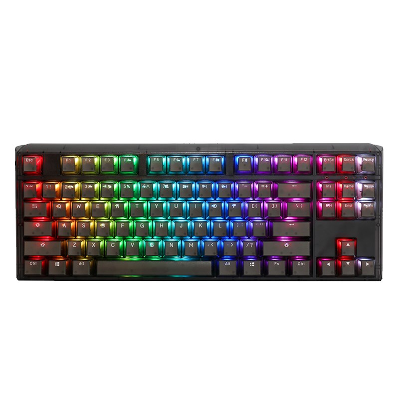 Ducky One 3 TKL Hot-Swap Wired RGB  Mechanical Gaming Keyboard Blue Switch (Arabic Layout) - Aura Black