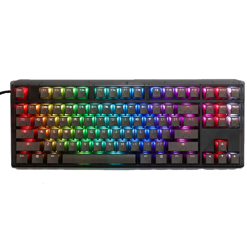 Ducky One 3 TKL Hot-Swap Wired RGB  Mechanical Gaming Keyboard Blue Switch (Arabic Layout) - Aura Black
