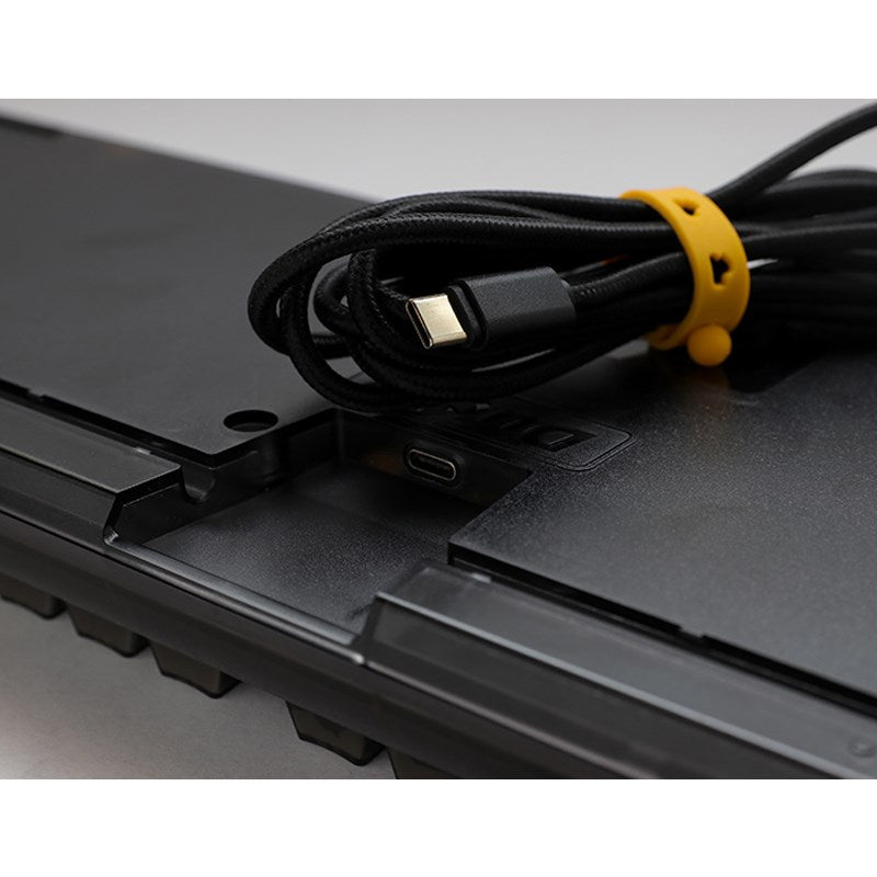 Ducky One 3 TKL Hot-Swap Wired RGB  Mechanical Gaming Keyboard Blue Switch (Arabic Layout) - Aura Black