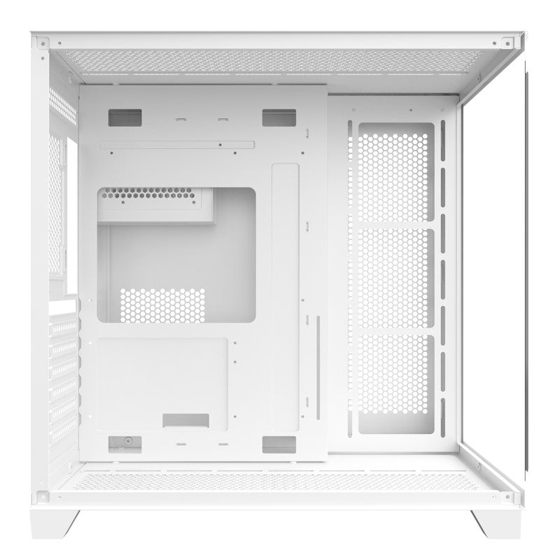 SHARX PROFIN ATX Mid-Tower Gaming PC Case - White