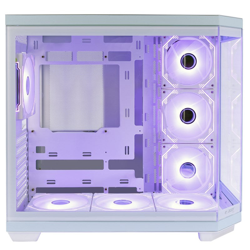 Acer V950 Tempered Glass ATX Mid Tower Gaming PC Case - Black