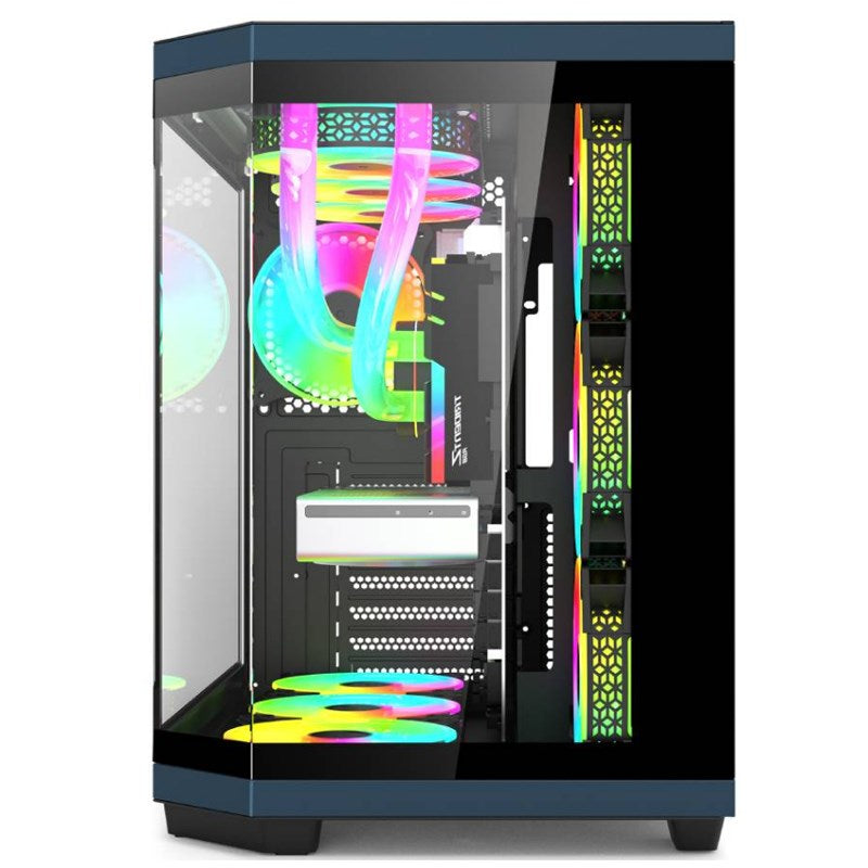 Acer V950 Tempered Glass ATX Mid Tower Gaming PC Case - Black