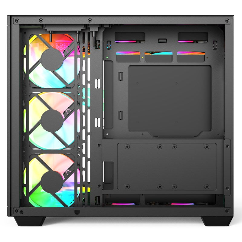 Acer V950 Tempered Glass ATX Mid Tower Gaming PC Case - Black