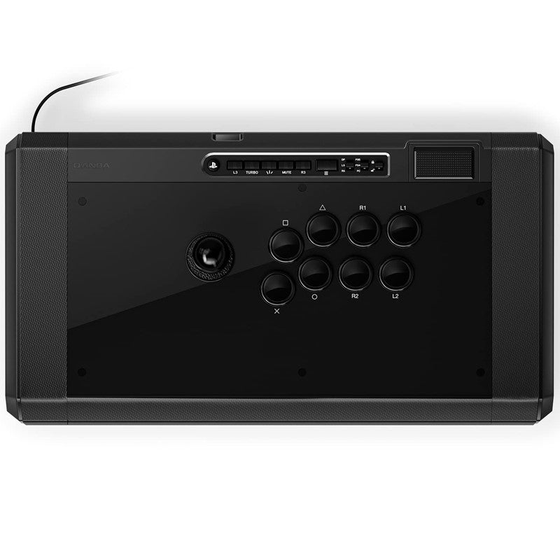 Qanba Q7 Obsidian 2 Wired Arcade Joystick Controller for PlayStation 5/4 and PC - Black