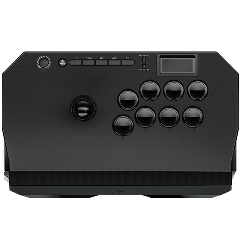 Qanba N3 Drone 2 Wired Arcade Joystick Controller for PlayStation 5/4 and PC - Black