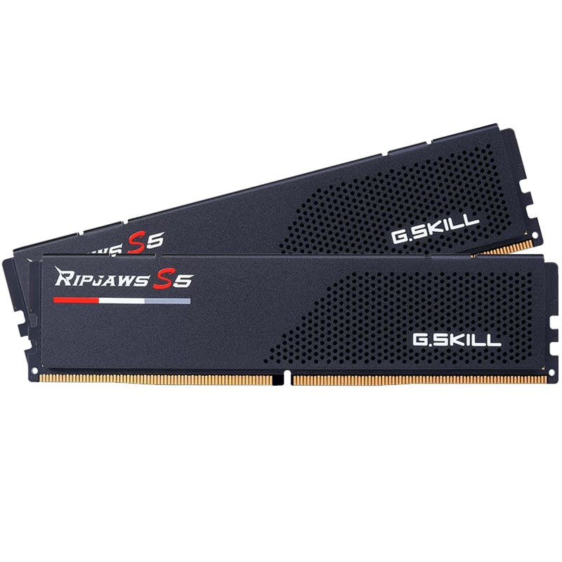 G.Skill Ripjaws S5 64GB (32GB x 2) DDR5 6000 MHz RAM Memory Kit - Black