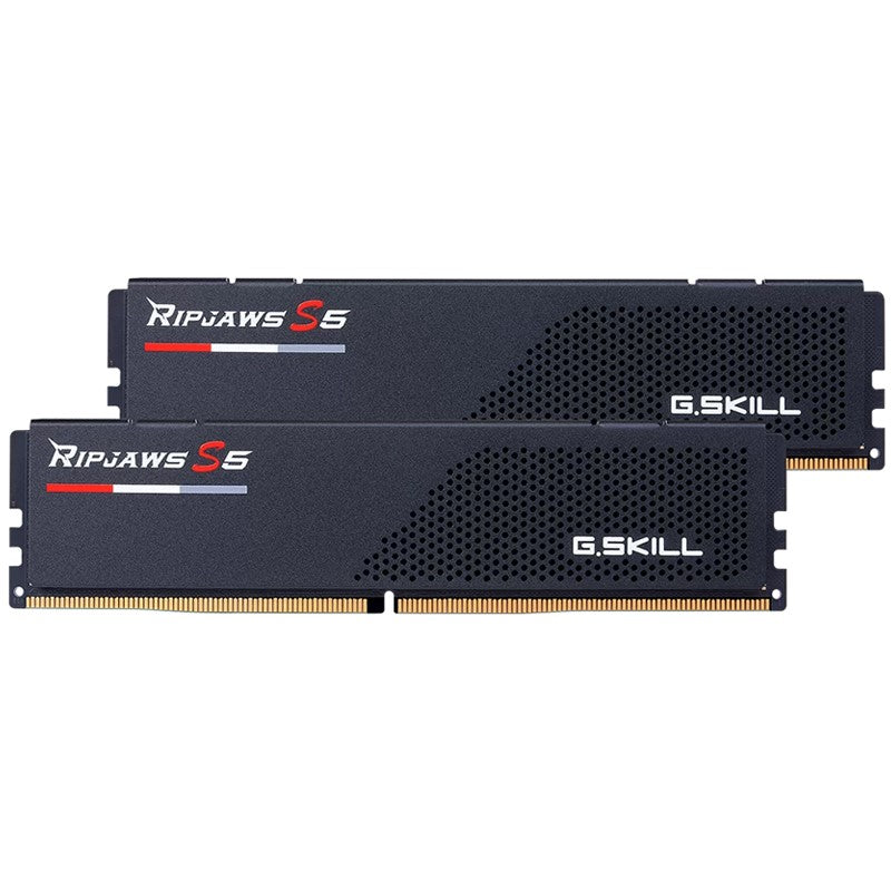 G.Skill Ripjaws S5 64GB (32GB x 2) DDR5 6000 MHz RAM Memory Kit - Black