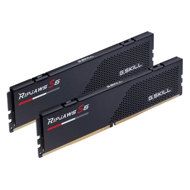 G.Skill Ripjaws S5 64GB (32GB x 2) DDR5 6000 MHz RAM Memory Kit - Black