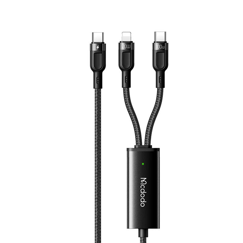 Mcdodo 100 Watts Type-C to Lightning and Type-C Cable ( 1.2 M )