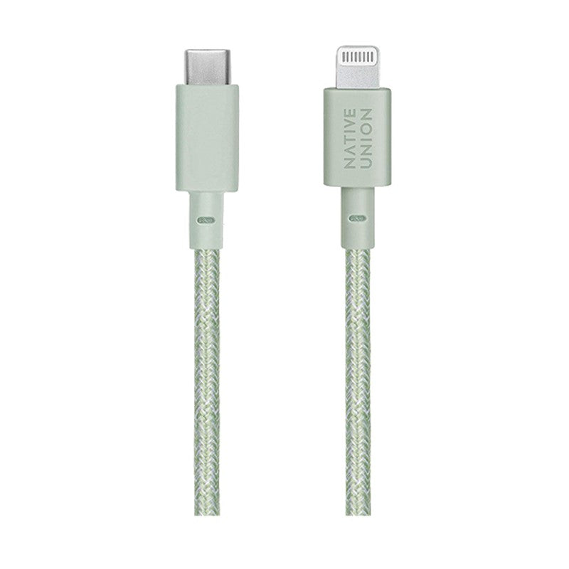 Native Union Belt Cable USB-C to Lightning 1.2 M, Sage