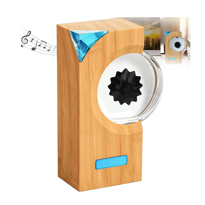Gadgeton Magnetic Ferrofluid Music Rhythm Desk Lamp - Natural