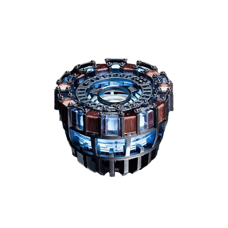 Avengers Iron Man MK1 PROOF THAT TONY STARK HAS A HEART Arc Reactor Light Model With Acrylic Cover - Silver