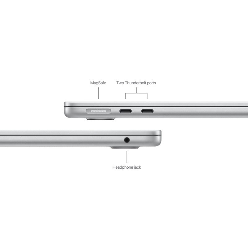 Apple MacBook Air 13.6'', M3  With 8‑core CPU, 10‑core GPU, 16 GB RAM, 512 GB SSD, Keyboard with Touch ID - Silver