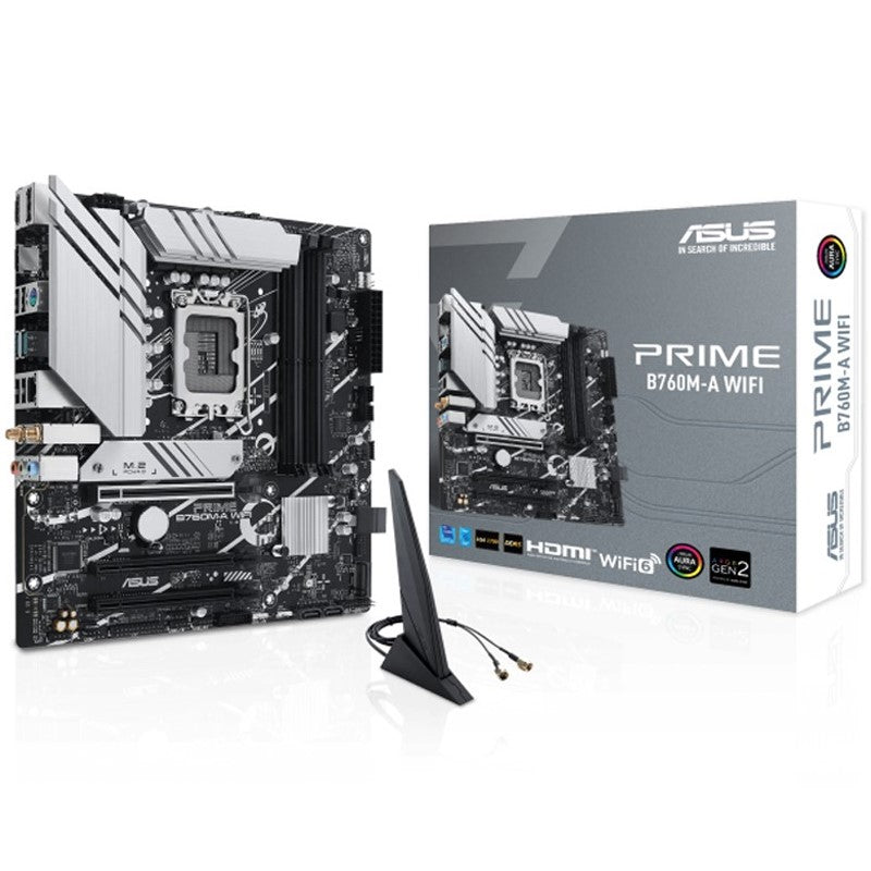 Asus PRIME B760M-A WIFI M-ATX Gaming Motherboard