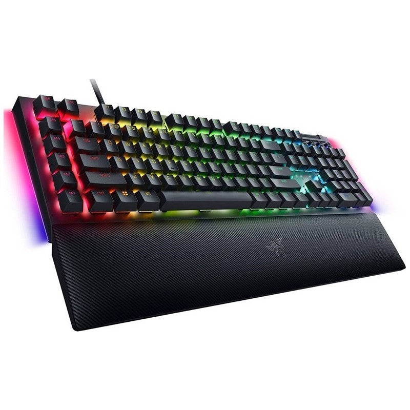 Razer BlackWidow V4 Wired Mechanical Gaming Keyboard with Razer Chroma RGB (Yellow Switch) - Black - Open Box