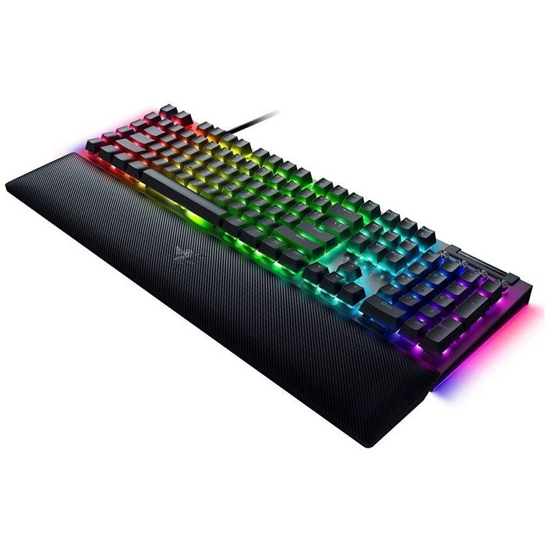 Razer BlackWidow V4 Wired Mechanical Gaming Keyboard with Razer Chroma RGB (Yellow Switch) - Black - Open Box